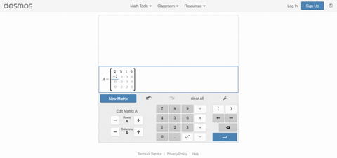 use-a-graphing-utility-to-evaluate-the-determinant-for-the-given-matrix-87207
