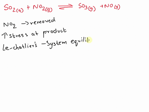 consider-the-following-reaction-at-equilibrium-what-effect-will-removing-no2-have-on-the-system-so2g-no2g-so3g-nog-a-the-reaction-will-shift-in-the-direction-of-reactants-bno-change-will-occ-93897