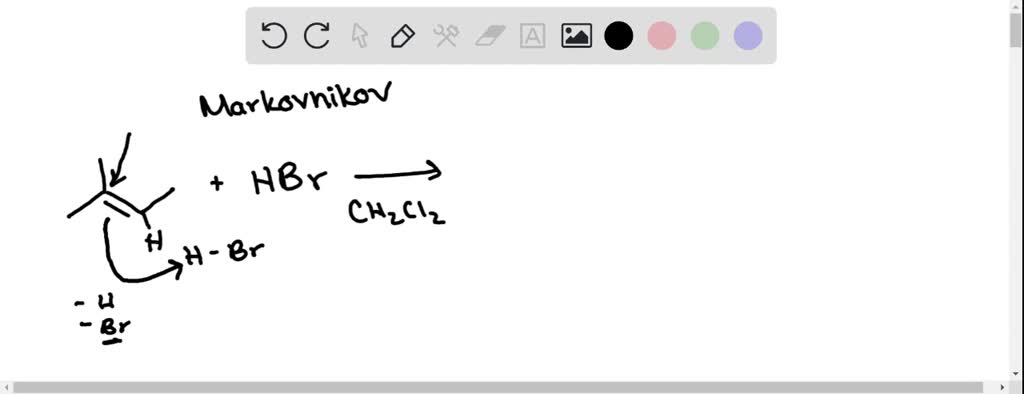 SOLVED: Draw the major product formed when the compound shown below ...