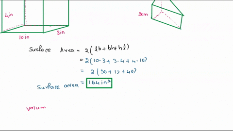 surface-area-volume-find-the-surface-area-and-the-volume-of-the-following-figures-5-cm-8-cm-4-in-3-cm-3-in-10-in-j-75332