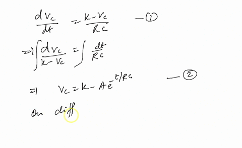 by-separating-variables-find-the-general-solution-of-the-differential-equation-dvc-k-vc-where-r-c-and-k-are-constants-dt-rc-then-check-your-answer-by-substituting-it-back-into-the-differenti-80475
