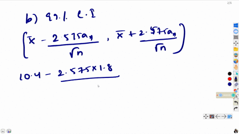 the-mean-time-to-assemble-a-product-as-found-from-a-sample-of-size-40-is-104-minutes-the-standard-deviation-of-the-assembly-times-is-known-to-be-12-minutes-a-find-a-two-sided-90-confidence-i-88517