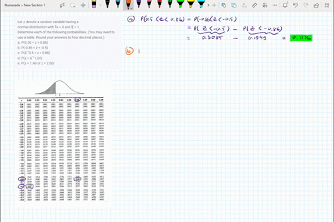let-z-denote-a-random-variable-having-a-normal-distribution-with-0-and-1-determine-each-of-the-following-probabilities-you-may-need-to-use-a-table-round-your-answers-to-four-decimal-places-a-70303