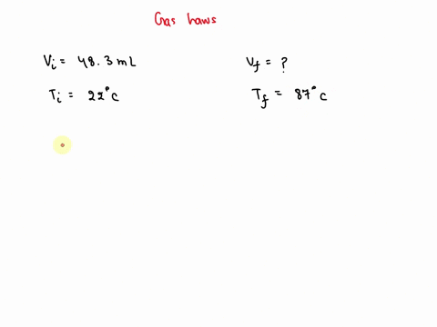33-a-483-ml-sample-of-gas-in-cylinder-is-warmed-from-22-c-t0-87c-what-is-its-volume-at-the-final-temperature-95623
