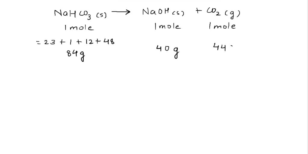 SOLVED Calculation 1 How much sodium hydroxide would be made from the