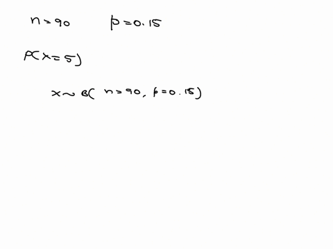 the-probability-thatan-individual-has-20-20-vision-is-015in-a-certain-binomial-experiment-in-1-class-of-90-students-what-is-the-probability-of-finding-exactly-five-5-people-with-20-20-vision-27614