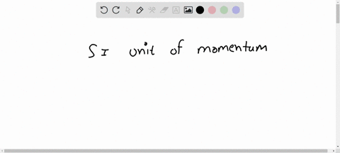si-unit-of-momentum