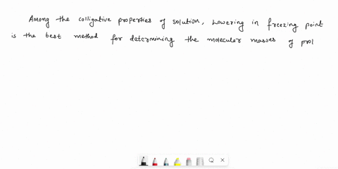 among-the-colligative-properties-of-solution-which-one-is-the-best-method-for-the-determination-of-m-82847