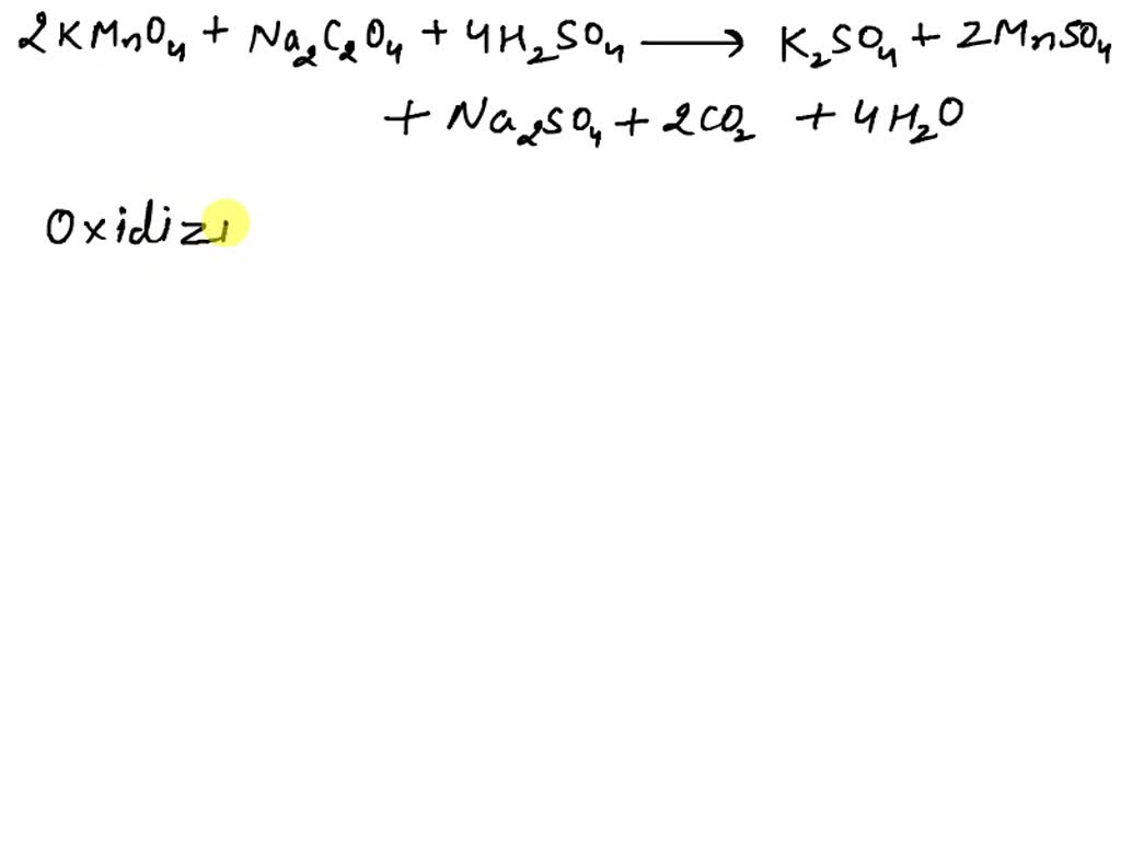 Kmno4 Oxidation Number Equation Online Selection