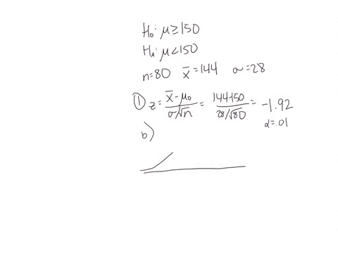 consider-the-following-hypotheses-h0-150-ha-150-a-sample-of-80-observations-results-in-a-sample-mean-of-144-the-population-standard-deviation-is-known-to-be-28-you-may-find-it-useful-to-refe-24103
