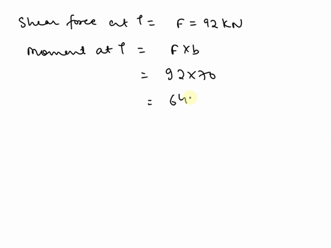 required-information-a-simply-supported-beam-is-subjected-to-a-concentrated-force-f92-kn-as-shown-in-the-figurepoint-a-and-b-are-located-from-the-neutral-axis-at-cross-section-t-unit-mm-f-kn-48632