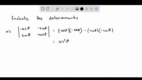 find-each-determinant-simplify-your-answer-completely-cos-sin-sin-0-cos-a-sin-8-1-sin-0-02006