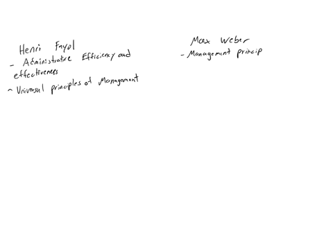 what-is-the-main-concern-of-henri-fayols-management-theory-how-does-his-theory-differ-from-that-of-max-webers-34747