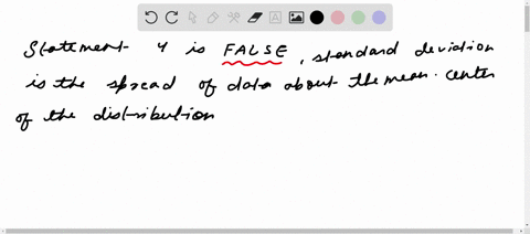 which-of-the-following-statements-is-false-please-explain-the-false-statement-only-the-numbers-3-3-3-have-a-standard-deviation-of-0-the-numbers-1-5-9-have-a-smaller-mean-than-101-105-109-the-46146