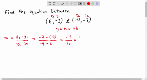 find-the-equation-of-the-line-through-6-3-and-4-7-26905