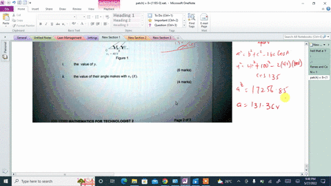 16-marks-total-20-marks-question-2-a-two-voltage-phases-are-shown-in-the-figure-where-calculate-40v-and-vz-100v-j00-v-40-v-figure-the-value-of-y-6-marks-the-value-of-their-angle-makes-with-v-65664