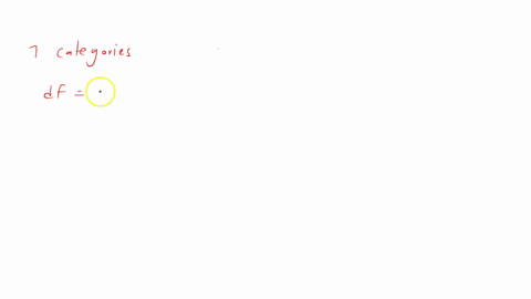 you-intend-to-conduct-a-goodness-of-fit-test-for-a-multinomial-distribution-with-7-categories-you-collect-data-from-75-subjects-what-are-the-degrees-of-freedom-for-the-2-distribution-for-this-test-df