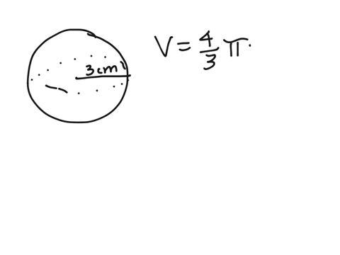 find-the-volume-of-the-sphere-r-3-cm-formulas-for-spheres-sa-anrz-v-snr-cm3-round-to-the-nearest-tenth-85188