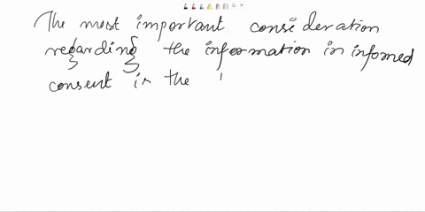 the-most-important-consideration-regarding-the-information-in-informed-consent-is-select-one-acommon-rule-bdeclaration-of-helsinki-cnuremburg-code-dbelmont-report-21708