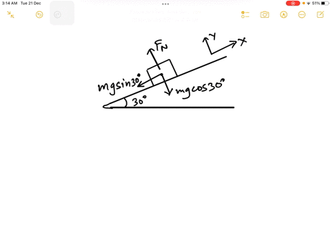 an-8-kg-block-slides-down-a-30-inclined-plane-what-is-the-acceleration-what-is-the-normal-force-55175