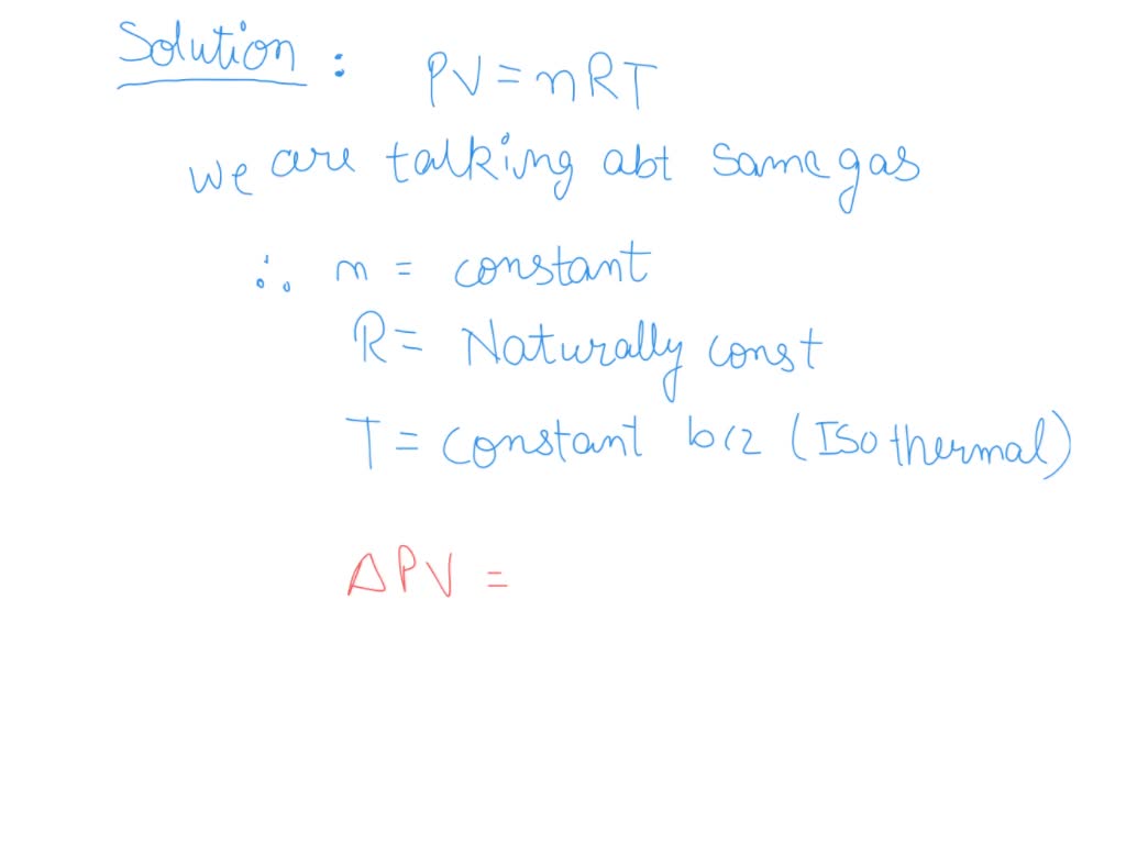 SOLVED Agas is confined to a cylinder at constant temperature with an