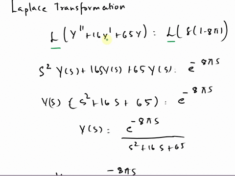 y-16y-65y-t-8-y0-0-y0-0-use-the-laplace-transform-to-solve-the-given-differential-equation-subject-to-the-indicated-initial-conditions-y16y65yt-8tty00y00-yt-ebook-submitanswer-62332