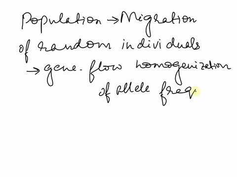 migration-of-random-individuals-will-eventually-homogenize-allele-frequencies-across-populations-unless-it-is-countered-by-another-mechanism-of-evolution-which-of-the-following-evolutionary-13285