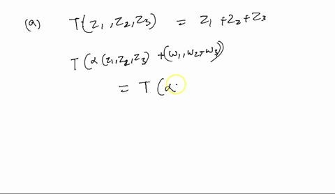which-of-the-following-are-linear-operators-a-for-vectors-with-complex-components-vz1z2z3-the-operator-pvz1z2z3-b-for-complex-valued-functions-yt-the-operator-pydydt-c-for-vectors-with-compl-71332