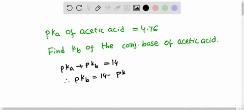what-is-the-kb-of-the-conjugate-base-of-acetic-acid-pka-476-575-x-10-10-924-insufficient-information-174-x-10-5-05454