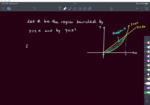 find-the-volume-of-the-solid-that-lies-under-the-paraboloid-zx2y2-and-above-the-region-d-in-the-xy-plane-bounded-by-the-line-y2x-and-the-parabola-yx2-67415