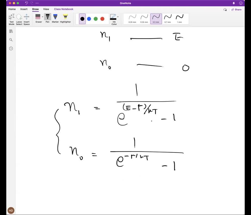 Solved Consider A System Of N Free Particles In Which The Energy Of