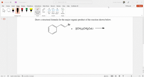 draw-a-structural-formula-for-the-major-organic-product-of-the-reaction-shown-below-br-ch3chjzculi-consider-ez-stereochemistry-of-alkenes-do-not-show-stereochemistry-in-other-cases_-you-do-n-08034