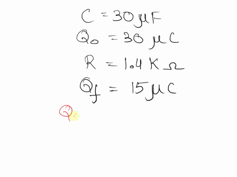 a-300-f-capacitor-initially-charged-to-300-c-is-discharged-through-a-140-k-resistor-how-long-does-it-take-to-reduce-the-capacitors-charge-to-150-c-97624