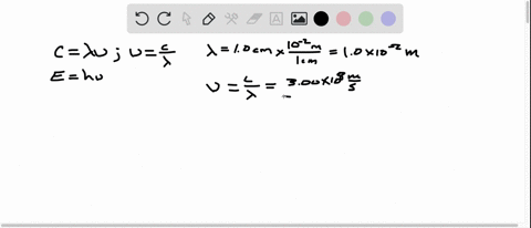 microwave-radiation-has-a-wavelength-on-the-order-of-10-mathrmcm-calculate-the-frequency-and-the-energy-of-a-single-photon-of-this-radiation-calculate-the-energy-of-an-avogadros-number-of-photons-ca-2
