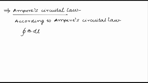 amperes-circuital-law-the-fourth-of-maxwells-equations-implies-that-that-constant-current-produces-a-constant-magnetic-field-and-vice-versa-aregion-of-free-space-without-charge-carriers-can-54233