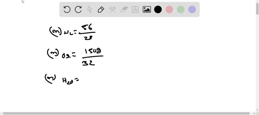 SOLVED: Part A If a reaction mixture contains 56 g of N2, 150 g of O2 ...