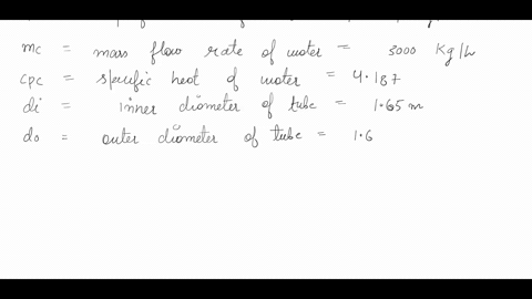 a-tubular-heat-exchanger-with-a-length-of-45-m-is-used-for-cooling-oil-at-200c-using-water-available-at-20c-the-mass-flow-rate-and-specific-heat-of-oil-are-10000-kgh-and-19-kjkg-k-respective-38974