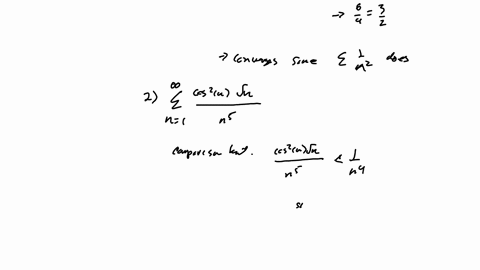 point-test-each-of-the-following-series-for-convergence-by-either-the-comparison-test-or-the-limit-comparison-test-if-at-least-one-test-can-be-applied-to-the-series-enter-conv-if-it-converge-73387