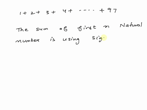 write-the-sum-using-sigma-notation-1-2-3-4-97-b-where-a-b-50923