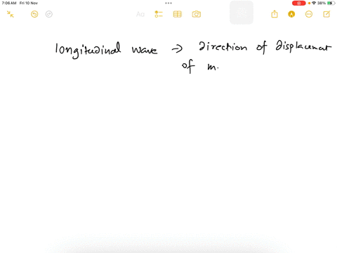 45-a-wave-generated-in-a-medium-is-a-longitudinal-wave-when-1-a-there-is-a-net-transport-of-matter-by-the-wave-b-the-molecules-of-the-medium-are-unable-to-exert-forces-on-each-other-c-molecular-displa