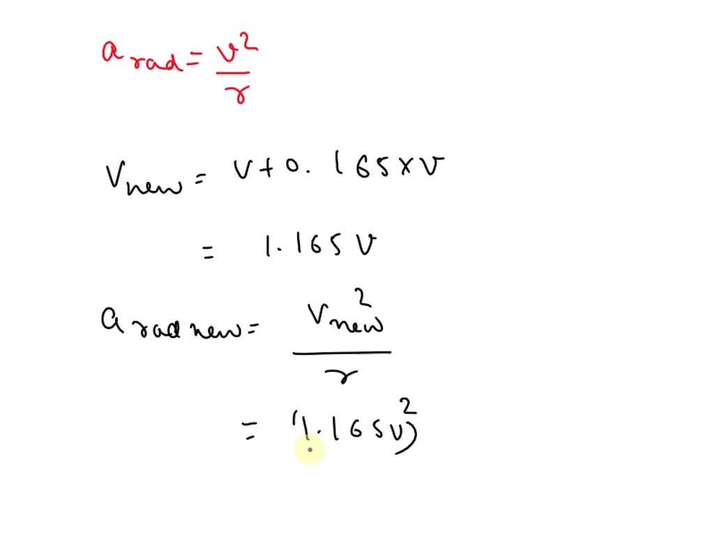 SOLVED: An object moving at constant speed v around a circle of radius ...