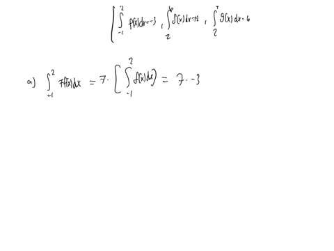 Solved Evaluate the definite integrals using properties of