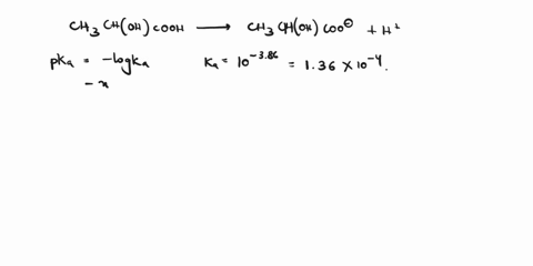 consider-a-solution-of-050-m-lactic-acid-ch3chohcooh-if-the-pka-of-lactic-acid-is-386-what-is-the-ph-of-the-solution-65419