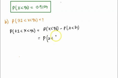 a-set-of-final-examination-grades-in-an-introductory-statistics-course-is-normally-distributed-with-mean-of-79-and-standard-deviation-of-8-complete-parts-a-through-the-probability-that-stude-36918