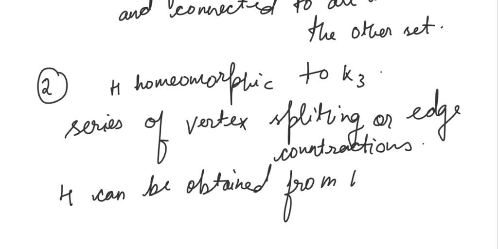 SOLVED: Consider the graphs G and H, and explain why H is subgraph of G ...