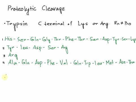consider-the-following-peptide-his-ser-gln-gly-thr-phe-thr-ser-asp-tyr-ser-lys-tyr-leu-asp-ser-arg-arg-ala-gln-asp-phe-val-gin-trp-leu-met-asn-thr-what-are-the-fragments-ifit-is-cleaved-by-t-49675