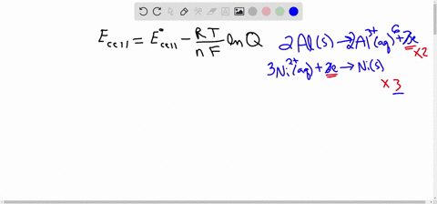 the-value-of-e-cell-for-the-cell-shown-below-is-141-v-als-al-3aq-m-ni-2aq-nis-what-is-the-value-of-e-cell-at-25-c-if-the-concentration-of-al-3aq-is-0050-m-and-f-ni-2aq-20-m-a141-v-b148-v-c14-00944