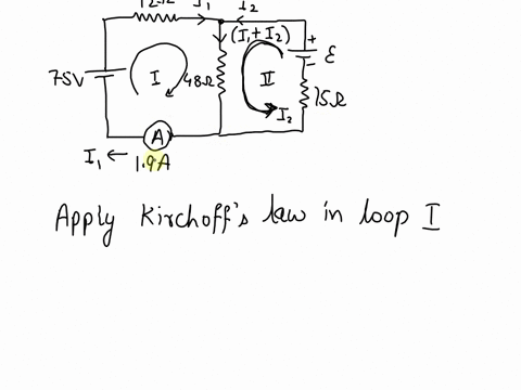 5-item-5-5of-10-part-a-find-the-emf-of-the-battery-in-the-circuit-shown-in-the-figure-figure-1-both-batteries-have-insignificant-internal-resistance-and-the-idealized-ammeter-reads-190-a-in-71484