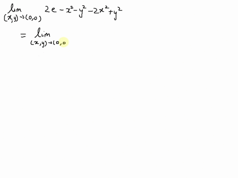 use-polar-coordinates-to-find-the-limit-if-r-are-polar-coordinates-of-the-point-x-y-with-r-0-note-that-r-0-as-x-y-0-0-if-an-answer-does-not-exist-enter-dne-lim-x-y0-0-2ex2-y2-2-x2-y2-52092
