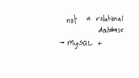 which-of-the-following-is-not-a-relational-database-mysql-sqlite-mongo-all-database